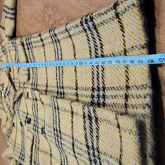 TOPSHOP Wool Blend Double Breasted Long Coat - Picture 11 of 16